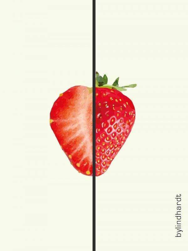 Jordbær plakat