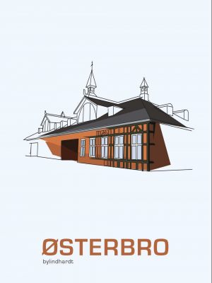 Østerport Station Plakat
