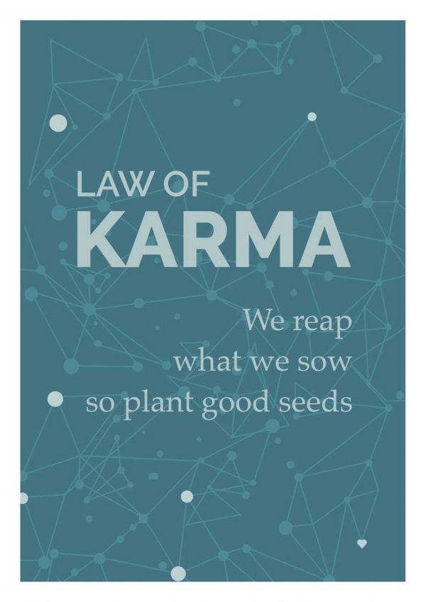 Law of Karma plakat