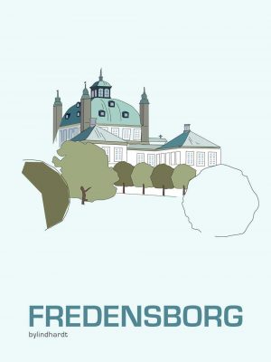 Fredensborg Slot 2 plakat
