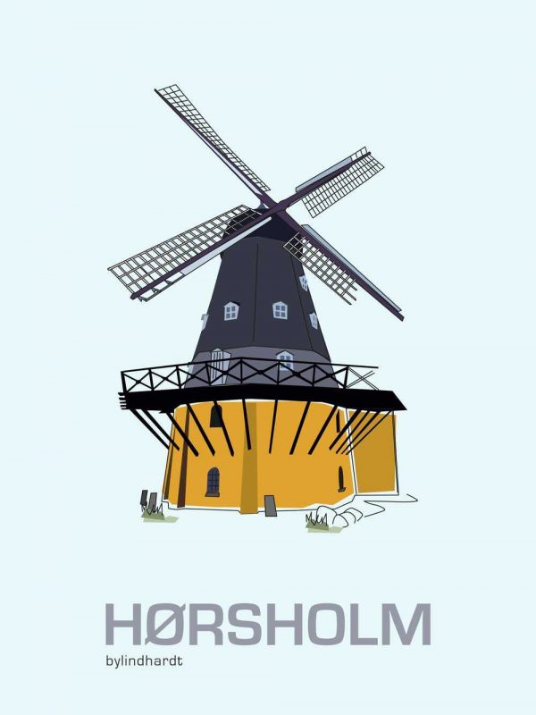 Hørsholm Mølle Plakat