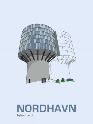 Nordhavn Portland Towers 1 plakat